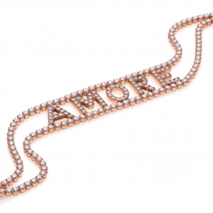Bracciale in Argento con zirconi
